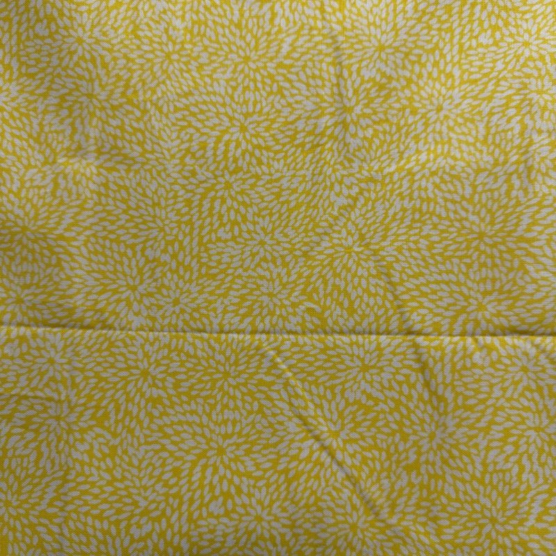 Yellow Burst fabric