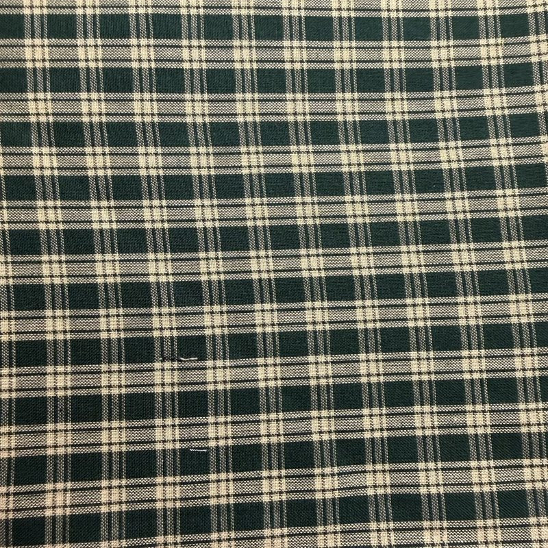 Hunter Green Plaid fabric
