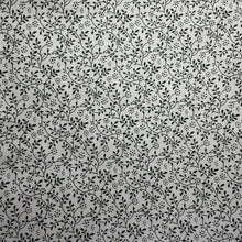 Green Floral fabric