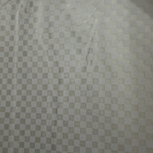 White Checker fabric