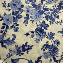 Blue Floral fabric