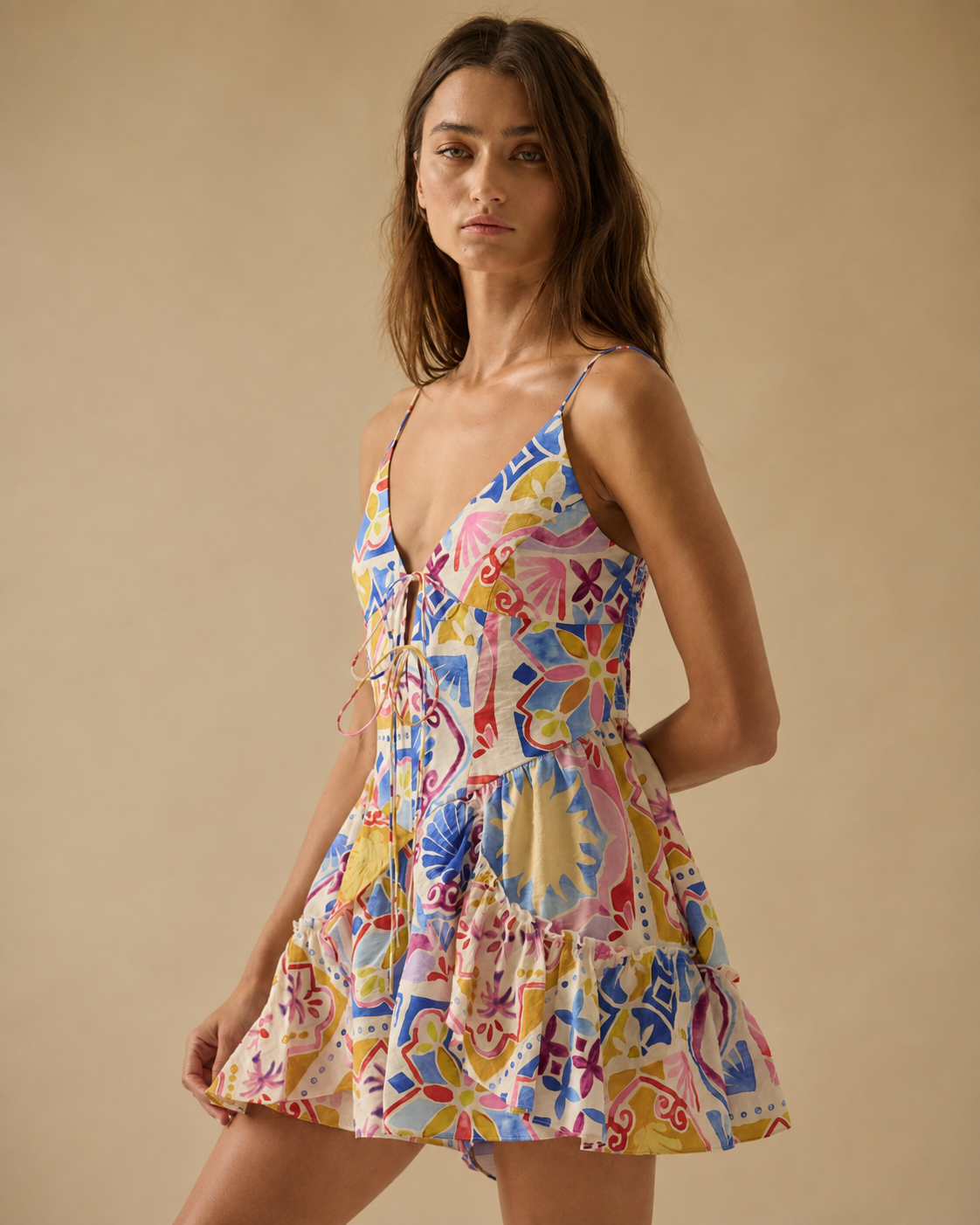 The Bougainvillea Romper