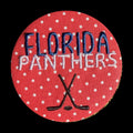 Florida Panthers Hockey Sticks Button