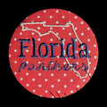 Florida Panthers State Outline Button