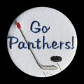 Go Panthers! Hockey Button