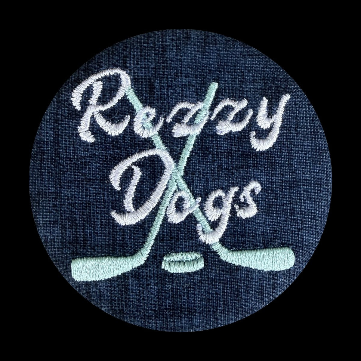 Rezzy Dogs Hockey Button