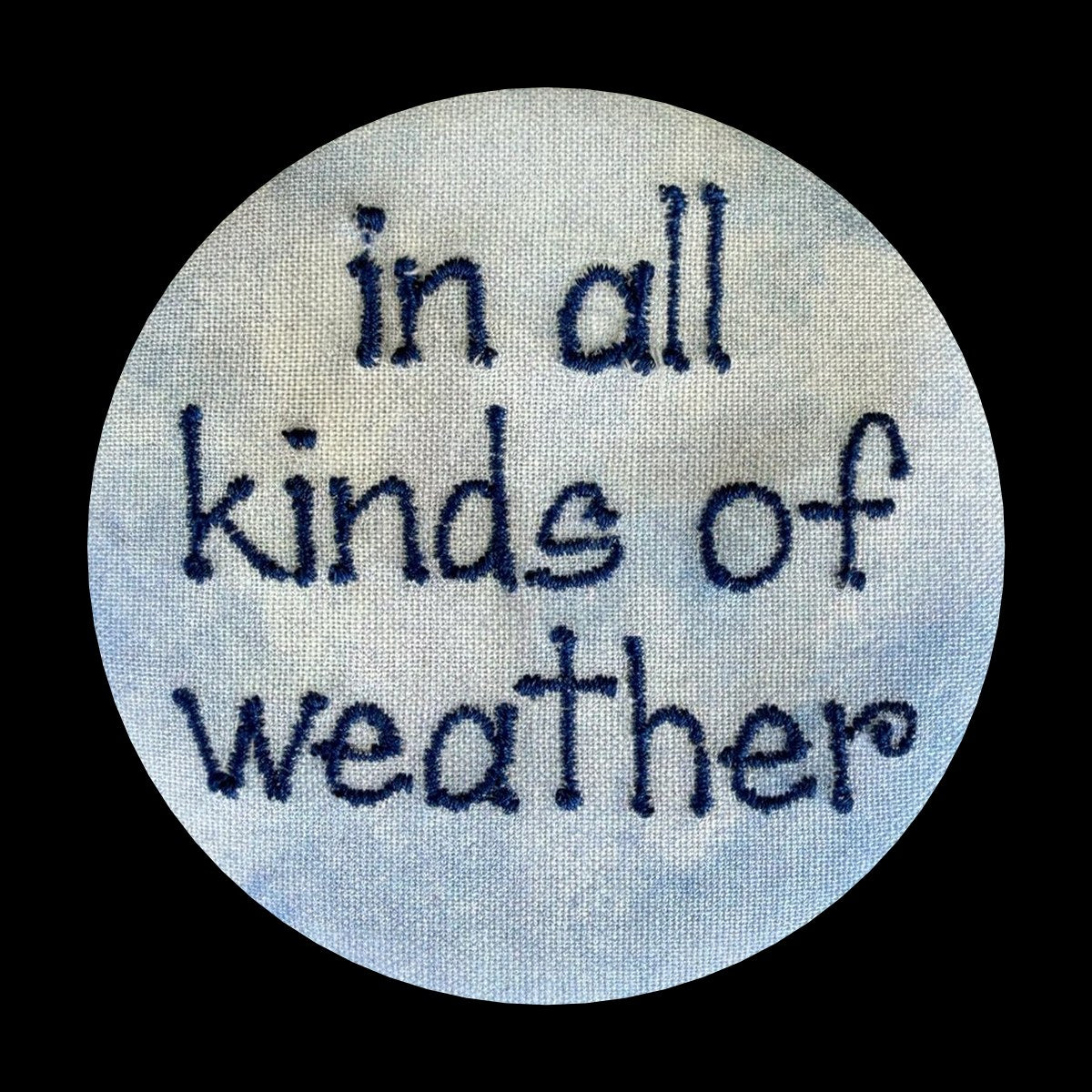 In All Kinds of Weather Button