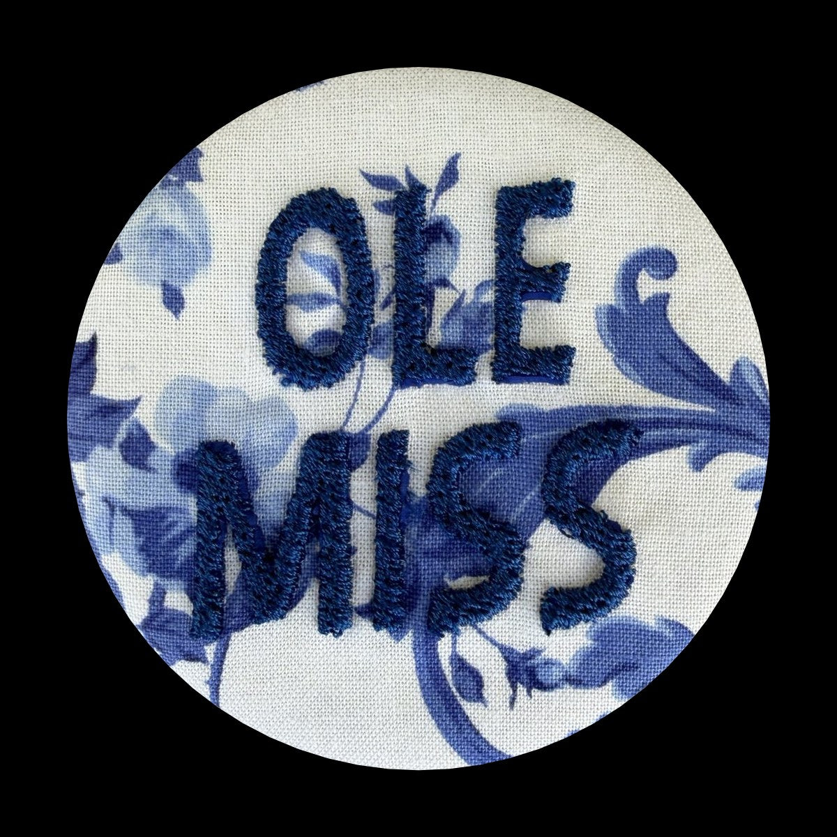 Ole Miss Button